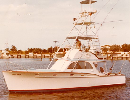 Nan-Sea (hull #9) launched in 1953