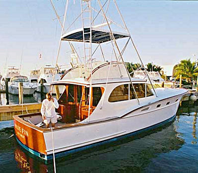 Blue Fin IV (hull #35) launched in 1958