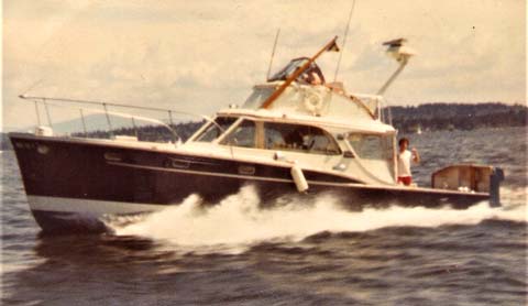 Bluebill (hull #23) launched in 1956