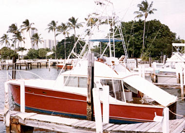 Dead Ahead (hull #22) launched in 1956