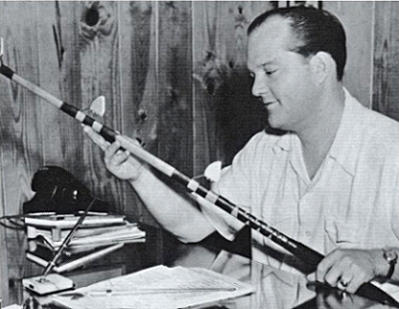 Frank O'Brien, designer of the Tycoon Bimini King rod