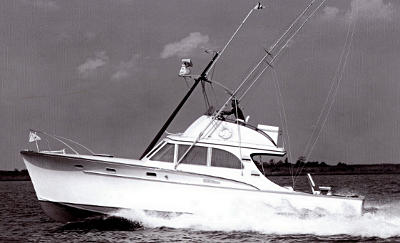 Frisky Lady (hull #58) launched in 1964