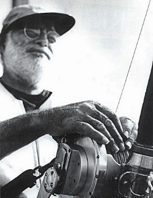 Ernest Hemingway fishing for Bluefin Tuna