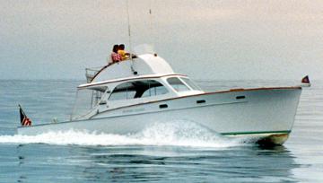 Bimini Babe (hull #13) launched in 1954