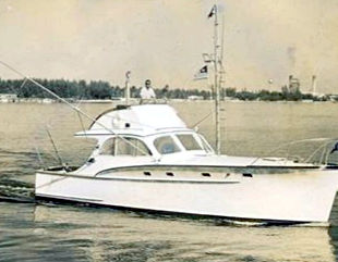 Lazy Bones (hull #15) launched in 1954