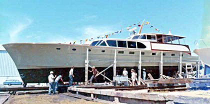 Margaret (hull #73) launched in 1972