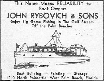 An early print ad for the boatyard