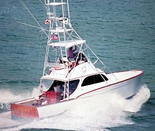 Rapture (hull #16) launched in 1955