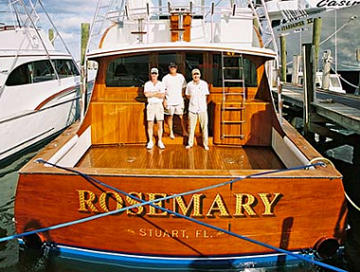 Rosemary (hull #116) launched in 1998