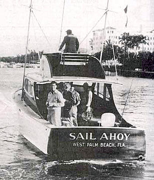 Sail Ahoy with Ted Williams at the stern