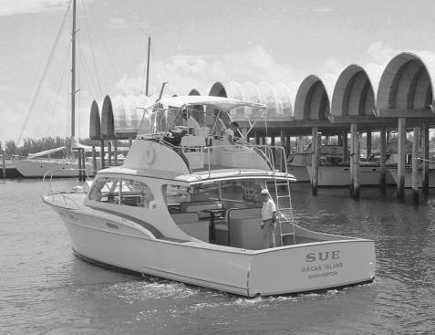 Sue (hull #48) launched in 1961