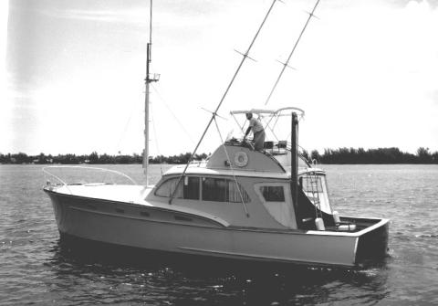 Windswept (hull #19) launched in 1955