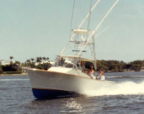 Ruthie (hull #108) launched in 1985