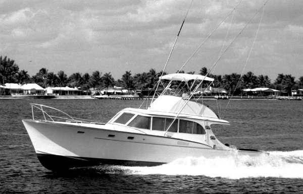 Frisky (hull #43) launched in 1960